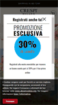 Mobile Screenshot of crespimilano.com